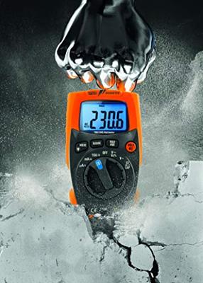 HT Instruments IRONMETER Multimeter Digitaal CAT III 600 V Weergave (counts): 4000 HT Instruments IRONMETER Multimeter Digitaal CAT III 600 V Weergave (counts): 4000