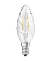 OSRAM HOMELIGHTING 4058075436565 LED-lamp Energielabel F (A - G) E14 Kaars gedraaid 2.5 W = 25 W Warmwit (Ø x l) 35 mm x 100 mm 1 stuk(s) - thumbnail