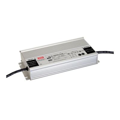 MEAN WELL HLG-480H-24AB LED-driver Constante spanning 480 W 10 - 20 A 20.4 - 25.2 V/DC Dimbaar, 3-in-1 dimmer, Instelbaar, PFC-schakeling, Outdoor,