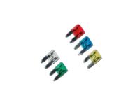 Dresselhaus assortiment zekeringen "sb-mix 8 - 9 flat plug-in fuse sb-mix mini/10-30a/5st. blister - thumbnail