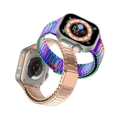 Magnetische stalen band - Zeer sterke magneet - Multicolor - Geschikt voor Apple Watch 38mm / 40mm / 41mm / 42mm Magnetische stalen band - Zeer sterke magneet - Multicolor - Geschikt voor Apple Watch 38mm / 40mm / 41mm / 42mm