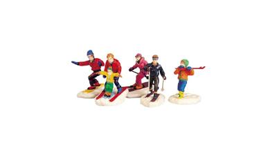 Kerstfiguur Winter fun figurines LEMAX - Lemax