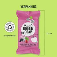Marcel&apos;s Green Soap Schoonmaakdoekjes patchouli & cranberry - thumbnail