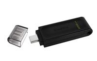 USB stick Kingston DT70/256GB 256 GB Zwart - thumbnail