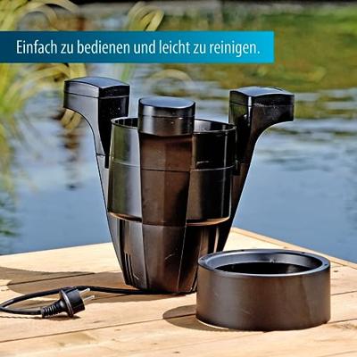 Aquaforte Drijvende Skimmer met Pomp - 4000 l/u Energiezuinig voor Heldere Vijvers