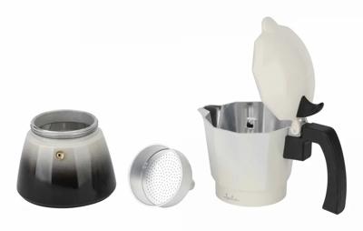 Percolator JATA HCAF2406 Crème Aluminium 6 Kopjes