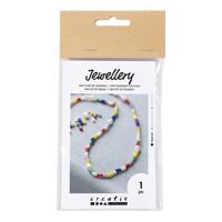 Creativ Company Mini hobbyset sieraden zoetwaterparel halskettingen - thumbnail
