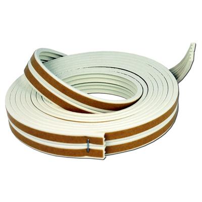 Ecosavers Tochtband - p profiel - 6m - 2-5mm - wit