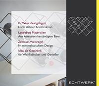 ECHTWERK Keukenaccessoires (Wijnrek voor 8 flessen, RVS) - thumbnail