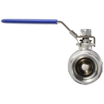 TRU COMPONENTS TC-2PC-DN32-316 TC-12770360 Standaard kogelkraan Schroefdraad (binnen): G1 1/4 64 bar (max) 1 stuk(s)