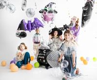 Folieballon Vleermuis Paars (96 x 44 cm) - thumbnail