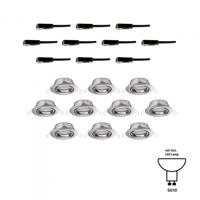 Paulmann 93399 LED-inbouwlamp LED GU10 IJzer (geborsteld) - thumbnail