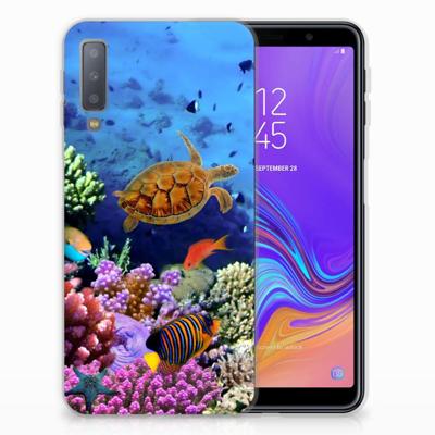 Samsung Galaxy A7 (2018) | TPU Hoesje | Vissen