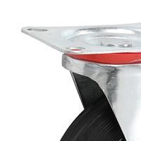 VidaXL Zwenkwielen 4 st 200 mm - thumbnail