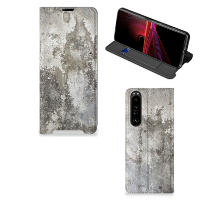 Sony Xperia 1 III | Standcase | Beton Print