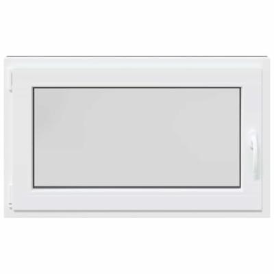 Kelderraam "RISOR" 100x70 cm draai-kiep DIN links antraciet