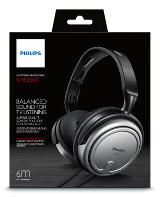 PHILIPS SHP2500 TV-stereohoofdtelefoon
