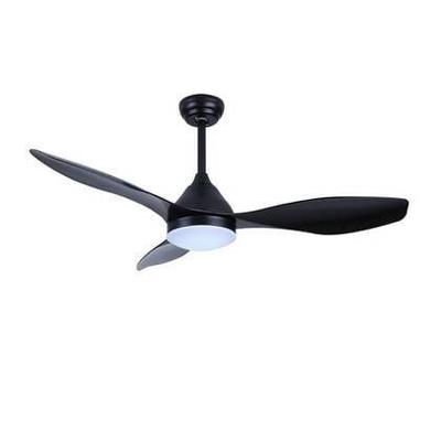 CristalRecord Plafondventilator Stel Ø 120 cm zwart