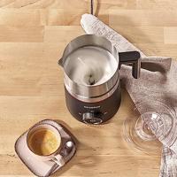 Severin SM3585 Elektrische Melkopschuimer 500 ml RVS/Zwart - thumbnail