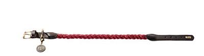 HUNTER Hondenhalsband List, bordeaux, Maat: 70