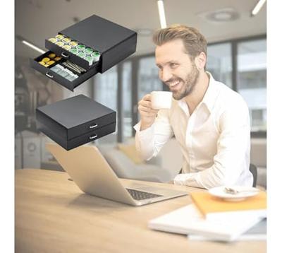 Koffiecapsulehouder BRASQ CD300 zwart Koffiecapsulehouder BRASQ CD300 zwart