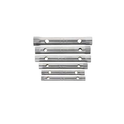 WGB pijpsleutelset 2-zijdig 6-32mm rond model, 12-delig