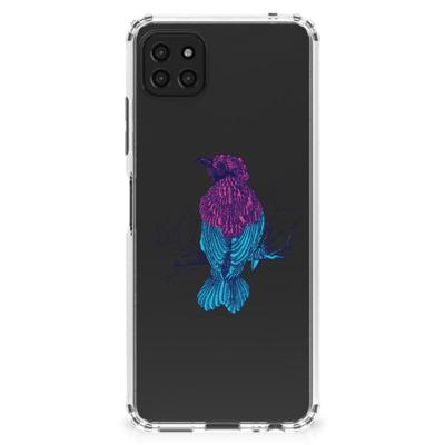 Samsung Galaxy A22 5G Stevig | Bumper Hoesje | Merel Samsung Galaxy A22 5G Stevig | Bumper Hoesje | Merel