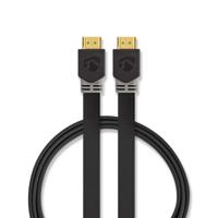 Platte High Speed HDMI-kabel met Ethernet | HDMI-connector - HDMI-connector | 2,0 m | Antraciet - thumbnail