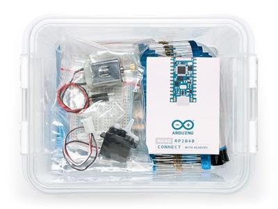 Arduino AKX00042 Kit Bundle RP2040 – Compleet ontwikkelpakket met RP2040-microcontroller, sensoren, en accessoires, ideaal voor IoT, robotica en educatieve projecten.