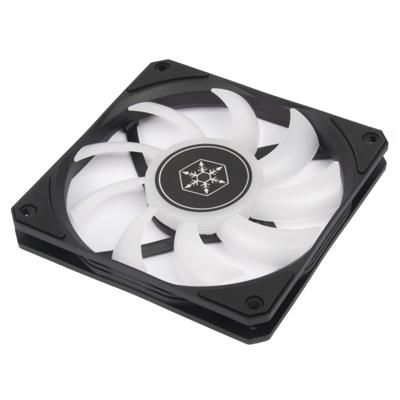 Silverstone Air Slimmer 120 Computer behuizing, Processor Luchtkoeler 12 cm Zwart, Transparant 1 stu Silverstone Air Slimmer 120 Computer behuizing, Processor Luchtkoeler 12 cm Zwart, Transparant 1 stu