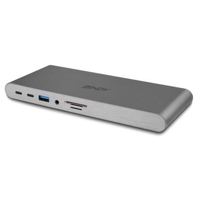 LINDY 43349 USB-C dockingstation Geschikt voor merk (dockingstation): Universeel