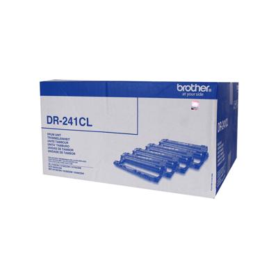 Brother drum, 15.000 pagina's, OEM DR-241CL, 4 kleuren Brother drum, 15.000 pagina's, OEM DR-241CL, 4 kleuren