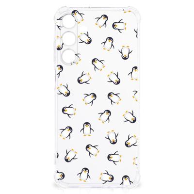 Doorzichtige Silicone Hoesje voor Samsung Galaxy A25 Pinguïn Doorzichtige Silicone Hoesje voor Samsung Galaxy A25 Pinguïn