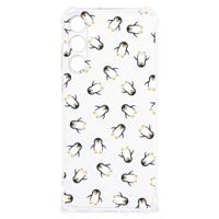 Doorzichtige Silicone Hoesje voor Samsung Galaxy A25 Pinguïn - thumbnail