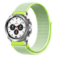 Sport Loop nylon bandje - Geel - Samsung Galaxy Watch 4 Classic - 42mm / 46mm - thumbnail