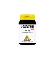 SNP L-Glutathion 300mg puur 60 Vegetarische capsules - thumbnail