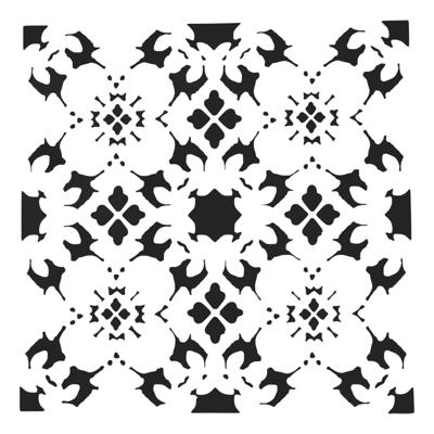 The Crafter's Workshop • sjabloon papaver raster