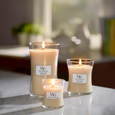 WoodWick vanilla bean large candle - thumbnail