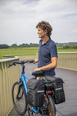 dubbele fietstas Vigo racktime black