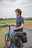 dubbele fietstas Vigo racktime black - thumbnail