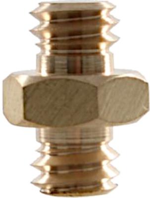 StudioKing spigot verloopnippel mc-1060a 3/8" male 3/8" male