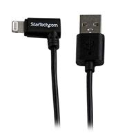 2M ANGLED LIGHTNING TO USB CABLE CHARGE AND SYNC 6 FT - thumbnail