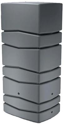 Regenton Aqua Tower 650 liter grijs
