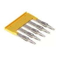 Weidmüller 1609000000 Dwarsverbinder Geel 20 stuk(s) - thumbnail