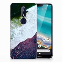 Nokia 7.1 | TPU Hoesje | Sea in Space - thumbnail