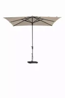 Madison Syros luxe Parasol 280 x 280 cm vierkant Ecru - thumbnail