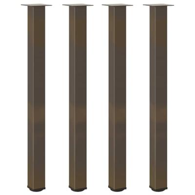 Bartafelpoten 4 st 110-112 cm staal naturel