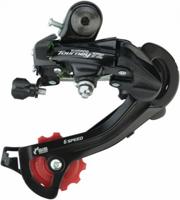 Shimano tourney rd tz500 gs achterderailleur, 6-speed met haak. - thumbnail