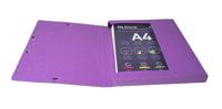 Exacompta elastobox Exabox 8 geassorteerde kleuren: geel, rood, roze, paars, blauw, turquoise, groen e... - thumbnail