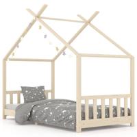 Kinderbedframe massief grenenhout 90x200 cm - thumbnail